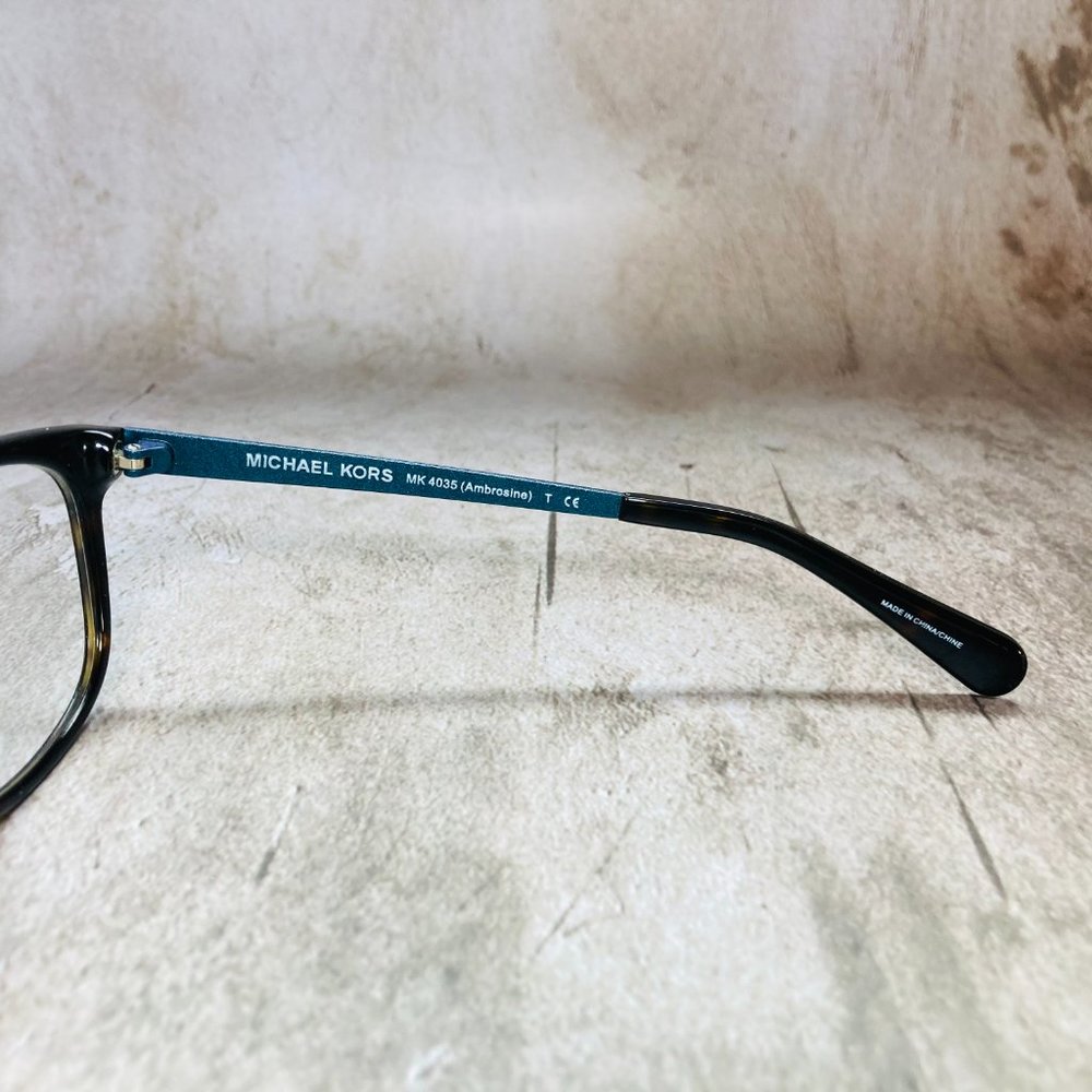 Michael Kors Rectangular Brown Eyeglasses Glasses Frames NWOT - Picture 8 of 11